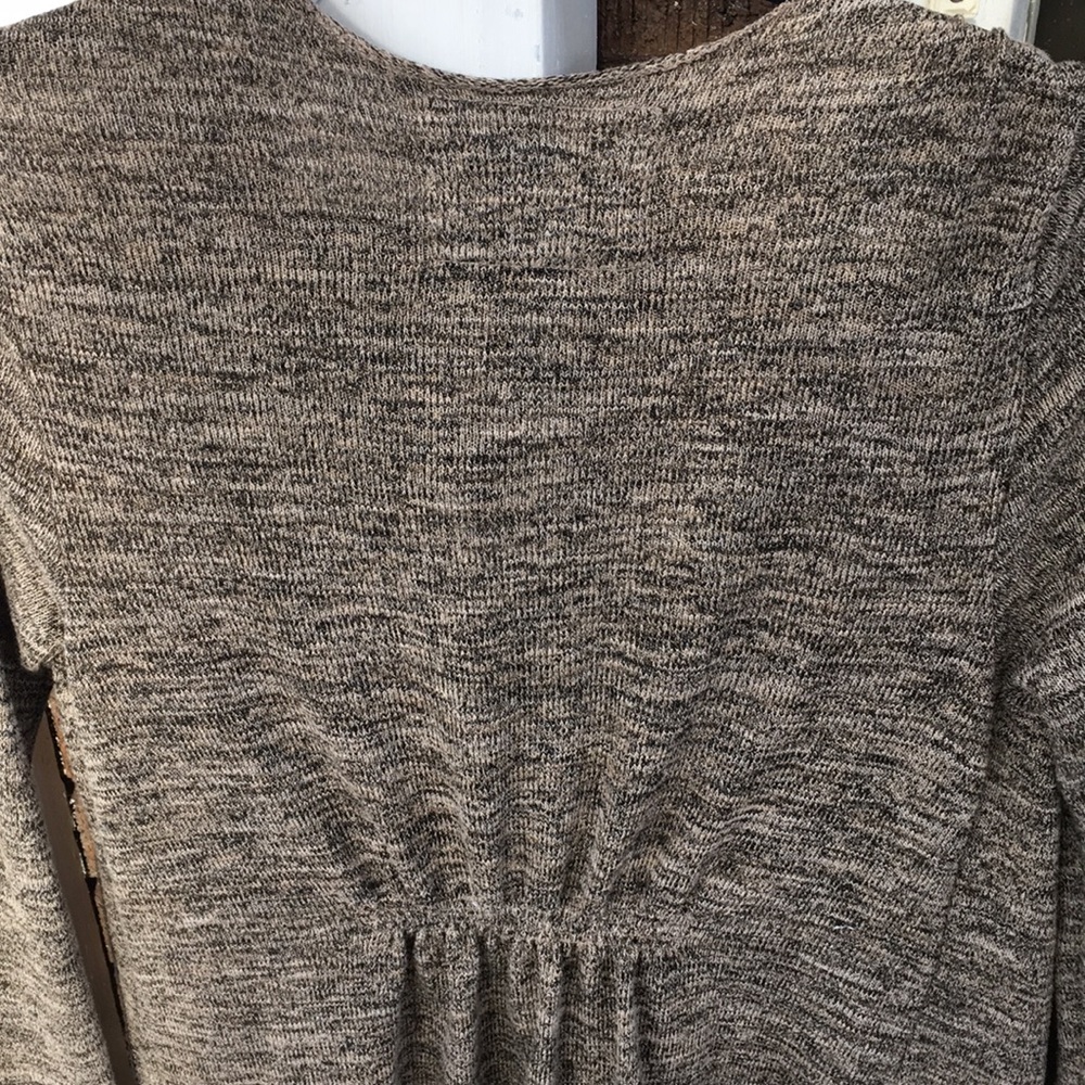 2/20 Cupio Brown/Black Long Cardigan - Picture 8 of 9